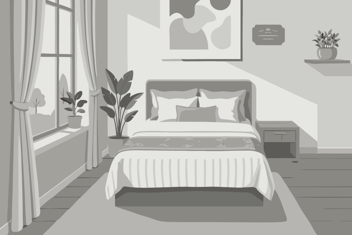 Apartamento de 2 dormitorios con terraza